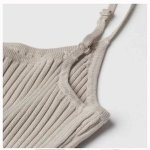 H&M jersey ribbed dress, size small